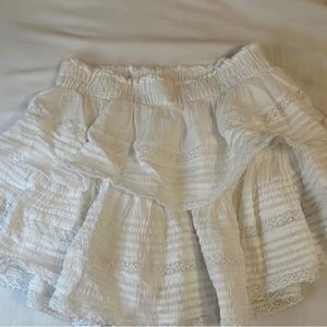 AERIE ROCK N RUFFLE SKIRT